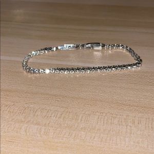 Swavorski Tennis Bracelet with removable extender